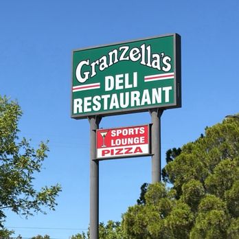Granzella's Restaurant - Sign outside - Italian Near Me - Williams, California