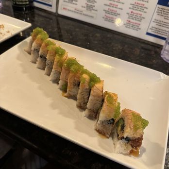 Sushi Pier Tahoe - Caterpillar Roll - Sushi Bars Near Me - Stateline, Nevada
