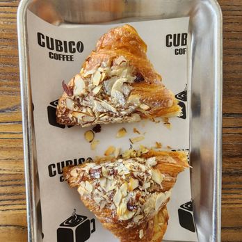 Cubico Coffee - ALMOND CROISSANT - Coffee & Tea Near Me - Davie, Florida Cubico Coffee - ALMOND CROISSANT - Coffee & Tea Near Me - Davie, Florida