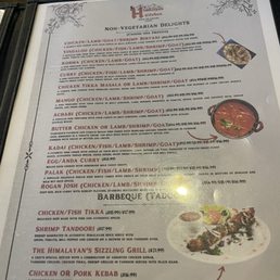 Still more menu