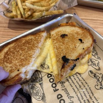 The Melt - THREE CHEESE CLASSIC ~ all that cheese!! *heart eyes* - Burgers Near Me - Long Beach, California The Melt - THREE CHEESE CLASSIC ~ all that cheese!! *heart eyes* - Burgers Near Me - Long Beach, California