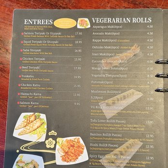 Sushi Arashi - Menu Entrees - Sushi Bars Near Me - Mountain View, California Sushi Arashi - Menu Entrees - Sushi Bars Near Me - Mountain View, California