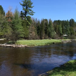 Gates Ausable Lodge & Pro Shop - A gorgeous morning on the AuSable.