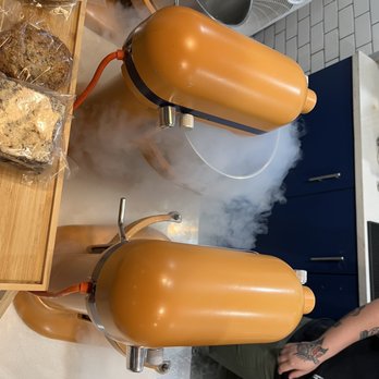 -320° Coffee & Creamery -  a man standing in front of a counter - Coffee & Tea Near Me - Detroit, Michigan