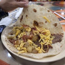 Blanquita's Mexican Restaurant #3 - Tacos are huge!