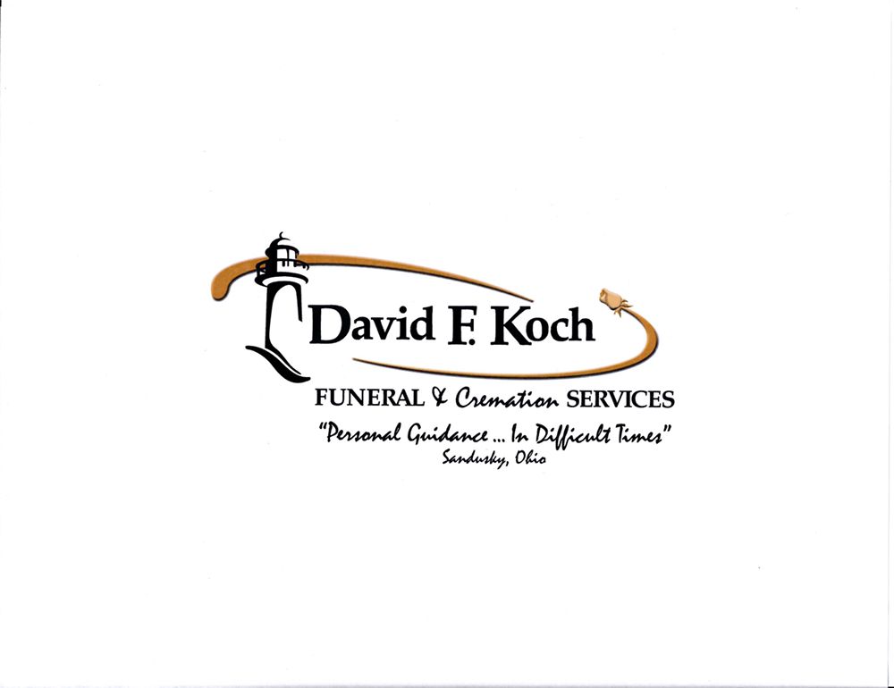 DAVID F KOCH FUNERAL & CREMATION SERVICES 520 Columbus Ave, Sandusky