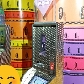 Crayola Experience - Customize your crayon labels - there are several of these stations - Amusement Parks Near Me - Easton, Pennsylvania Crayola Experience - Customize your crayon labels - there are several of these stations - Amusement Parks Near Me - Easton, Pennsylvania