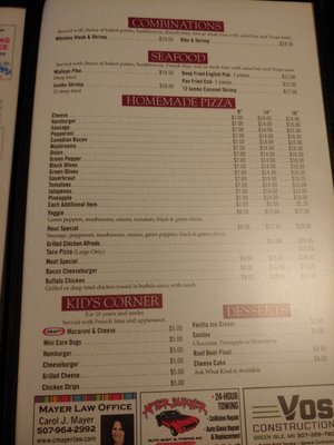 Menu photo 4 Arlington Haus Arlington, MN