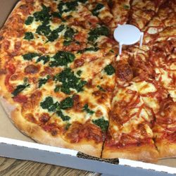 Windsor Pizza - "extra" spinach.
