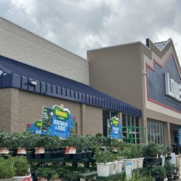 Exterior outside entrance of Lowe's Home Improvement - Main Entrance - Houston, Texas Exterior outside entrance of Lowe's Home Improvement - Main Entrance - Houston, Texas