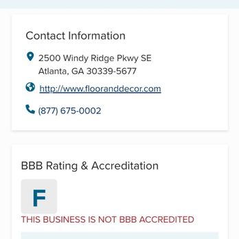 Floor & Decor - Better Business Bureau review - Home Decor Near Me - Pleasant Hill, California Floor & Decor - Better Business Bureau review - Home Decor Near Me - Pleasant Hill, California