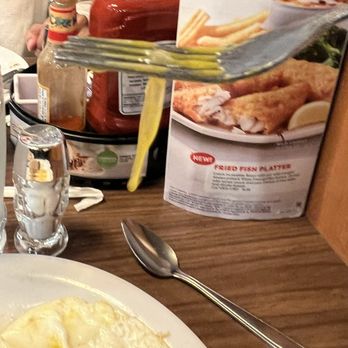 Denny's - Uncooked egg white and yolk. - Diners Near Me - Kennewick, Washington