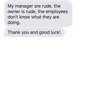 Two Maids - Orlando - This is a screenshot of the owner harassing me about my negative review. - Home Cleaning Near Me - Orlando, Florida Two Maids - Orlando - This is a screenshot of the owner harassing me about my negative review. - Home Cleaning Near Me - Orlando, Florida