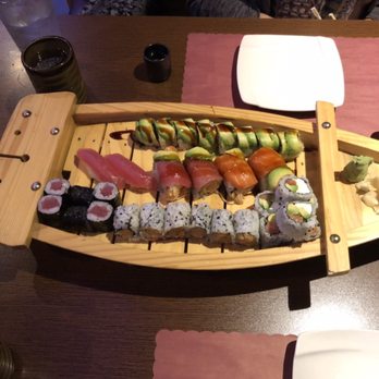 Suki Sushi - Our sushi boat! - Sushi Bars Near Me - Brentwood, Tennessee Suki Sushi - Our sushi boat! - Sushi Bars Near Me - Brentwood, Tennessee