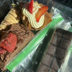 Rosa's Pastry - Dubai chocolate, Swiss roll, baklava roll
