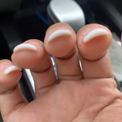 Luxury Nail Spa - Too thick! Looked horrible