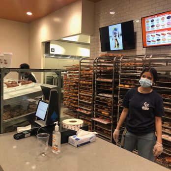 Randy's Donuts - Izabella, she helped us get out delicious donuts. - Donuts Near Me - Santa Ana, California Randy's Donuts - Izabella, she helped us get out delicious donuts. - Donuts Near Me - Santa Ana, California