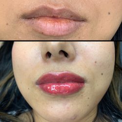 Black Cat Wax - Before & After Lip Blushing