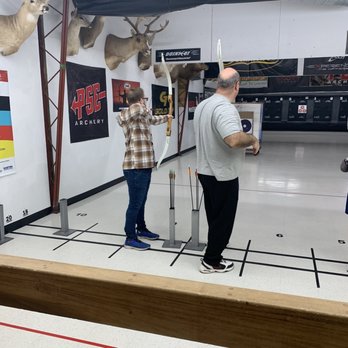 Wilderness Archery - The archery range building is clean and organized so 10 people can shoot at a time. Each person (rentals) has 5 arrows. - Archery Near Me - Rocklin, California