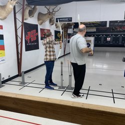 Wilderness Archery - The archery range building is clean and organized so 10 people can shoot at a time. Each person (rentals) has 5 arrows.