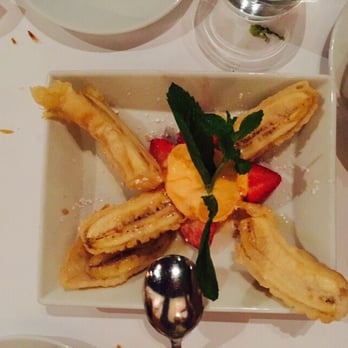 Rangoon Ruby - Fried Banana with Mango ice cream. - Asian Fusion Near Me - Palo Alto, California