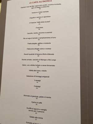 Menu photo 2 All'Enoteca Canale, CN