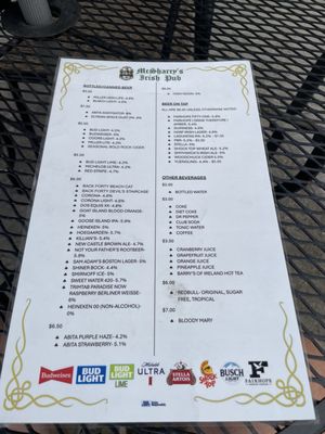 Menu photo 4 McSharry's Irish Pub Fairhope, AL