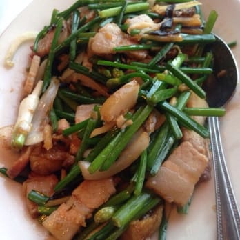 China Cafe - Pork belly and chive! So good! - Chinese Near Me - Novi, Michigan China Cafe - Pork belly and chive! So good! - Chinese Near Me - Novi, Michigan