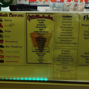 Custer City Drive-In - Menu: Drinks, Slush, Milkshakes, Sundaes, Flurries - Fast Food Near Me - Bradford, Pennsylvania