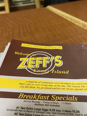 Zeff's Coney Island in Eastern Market by null