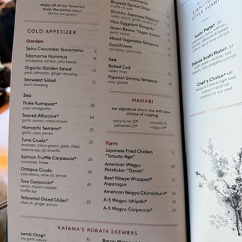 Sushi Roku - Menu - Japanese Near Me - Las Vegas, Nevada