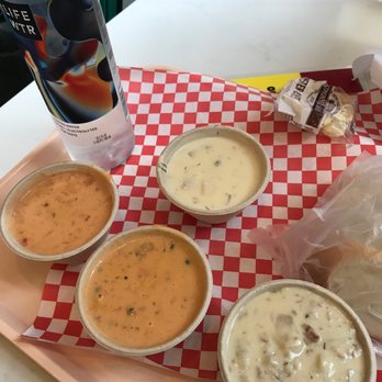 Pike Place Chowder - 4-Sampler Feast - Seafood Near Me - Seattle, Washington Pike Place Chowder - 4-Sampler Feast - Seafood Near Me - Seattle, Washington