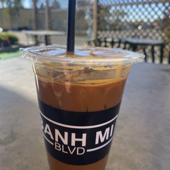 Banh Mi Blvd - Vietnamese iced coffee (small) - Sandwiches Near Me - San Diego, California Banh Mi Blvd - Vietnamese iced coffee (small) - Sandwiches Near Me - San Diego, California