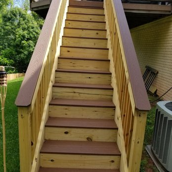 DJ Fence - Trax deck stairs look so good - Fences & Gates Near Me DJ Fence - Trax deck stairs look so good - Fences & Gates Near Me
