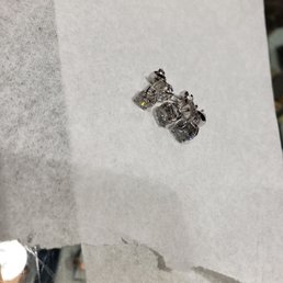 Diamond Earrings fresh from a cleaning