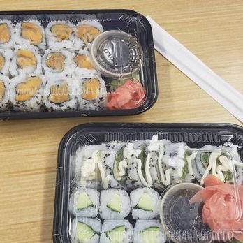 Nagoya Sushi - sweet potato & cucumber rolls - Sushi Bars Near Me - Rockville, Maryland