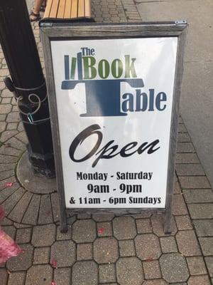 The Book Table by null