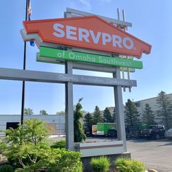 SERVPRO of Omaha Southwest - New signage at our newest location!