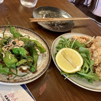 KEI - Blistered Shishito Pepper (V, GF) Karaage - Ramen Near Me - New York, New York KEI - Blistered Shishito Pepper (V, GF) Karaage - Ramen Near Me - New York, New York