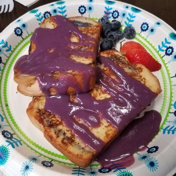 Joe's Grill Express - ube french toast!! - American Near Me - Honolulu, Hawaii