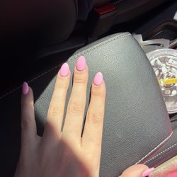 City Nails & Spa - The crooked nail in question.