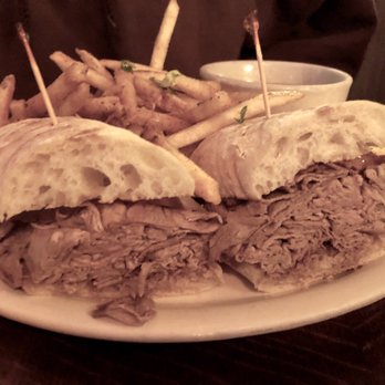 Patterson's Pub - The beef sandwich. - American Near Me - Mendocino, California Patterson's Pub - The beef sandwich. - American Near Me - Mendocino, California
