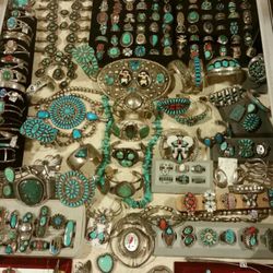 Avenues Antiques & Collectibles - Old Pawn Turquoise Jewelry