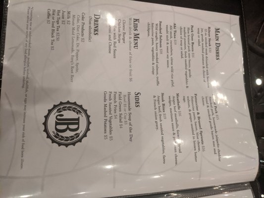 Menu photo 8 Jacobs Brewhouse and Grocer Deadwood, SD Menu photo 8 Jacobs Brewhouse and Grocer Deadwood, SD