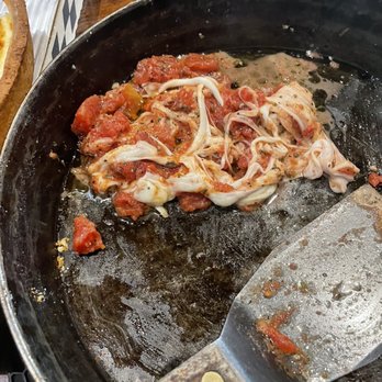 Rance's Chicago Pizza - All the ingredients that had fallen off with grease - Pizza Near Me - Long Beach, California Rance's Chicago Pizza - All the ingredients that had fallen off with grease - Pizza Near Me - Long Beach, California