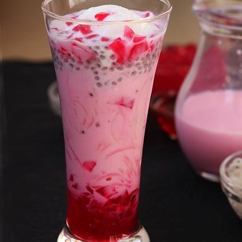 Chutney Restaurant - a glass of milkshake - Halal Near Me - Edmonton, Alberta