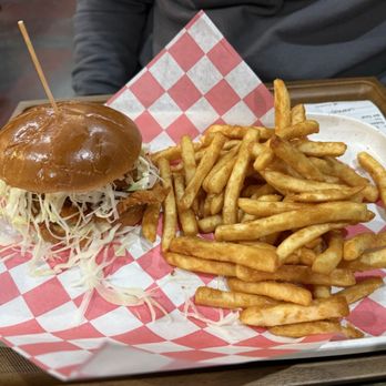Pike Kitchen - PK Chicken Sandwich and Fries - Korean Near Me - Annandale, Virginia