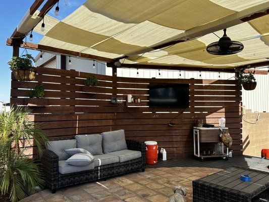 Pool Patio with Misters and Lights - Pool Patio with Misters and Lights Pool Patio with Misters and Lights - Pool Patio with Misters and Lights