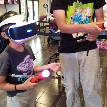 Bounty XP - He's almost ready for the VR experience! - Video Game Stores Near Me - Sacramento, California