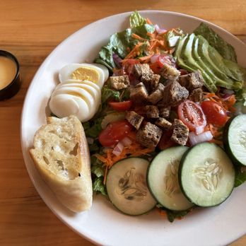 Oakstone Recreational - Chef salad with substitutions to make it vegetarian. Maple mustard dressing was great! - American Near Me - Cottage Grove, Wisconsin